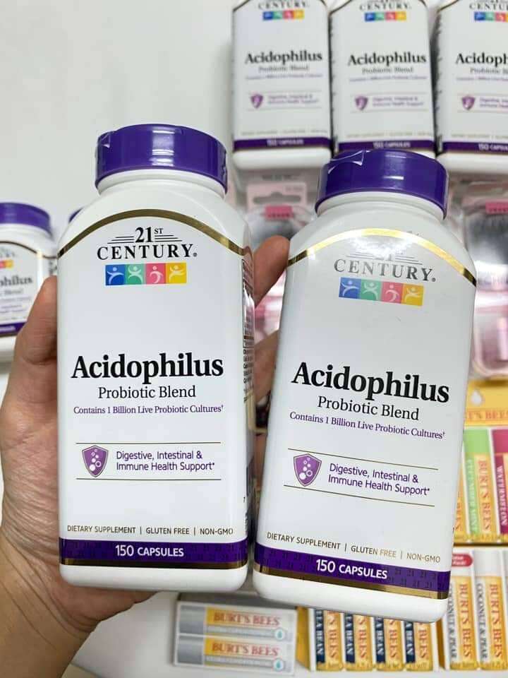 วิตามิน 21st Century Acidophilus Probiotic Blend 150 แคปซูล | Lazada.co.th