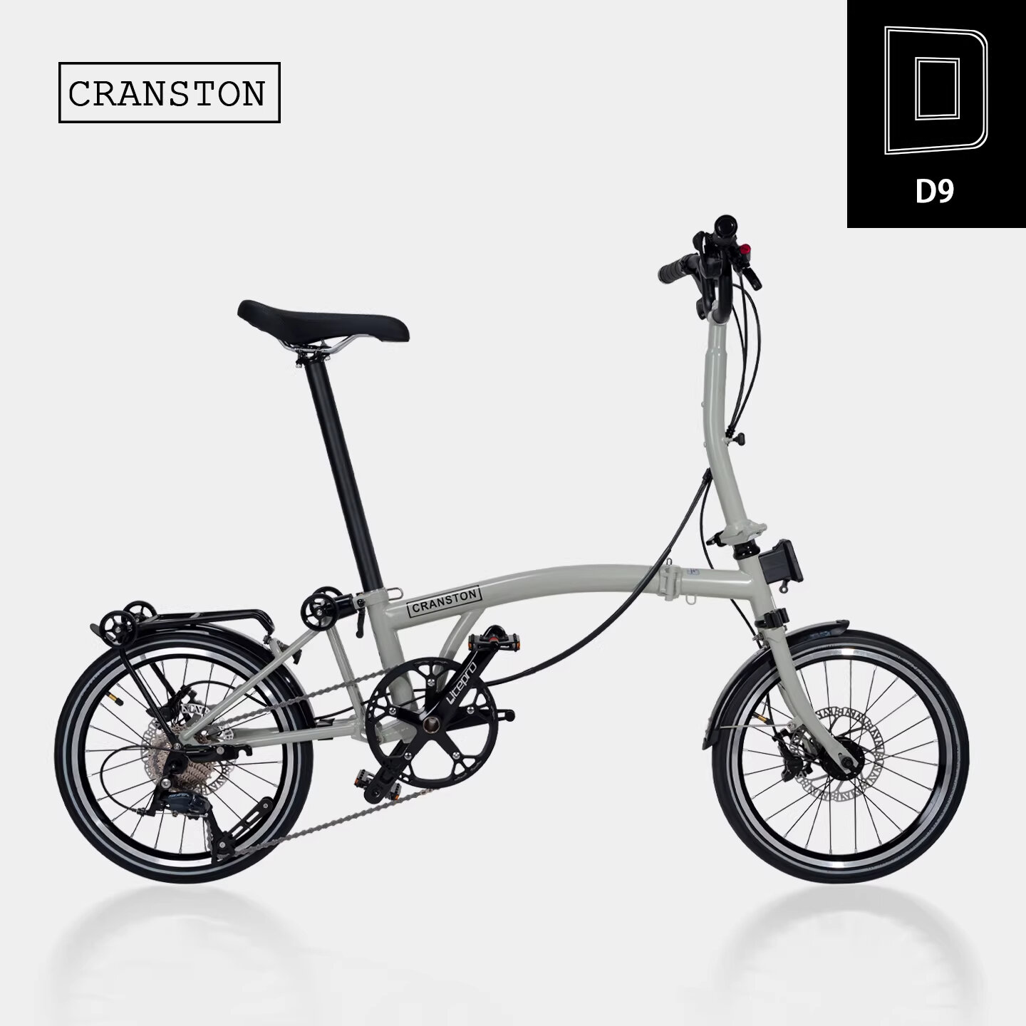 CRANSTON | Lightweight Retro Folding Bike 9 Speed 16 Inch ราคา 29,860 บาท*ส่งฟรี
