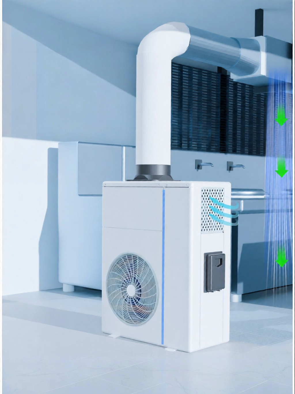 NYW | Commercial Kitchen Air Conditioner with Fresh Air Supply and Efficient Cooling ราคา 48,899 บาท*ส่งฟรี