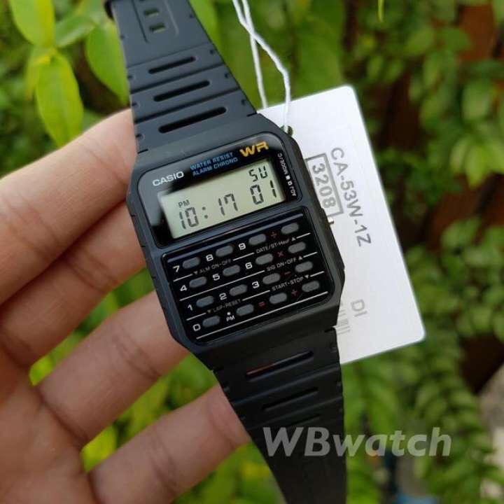 นาฬิกาคาสิโอ Casio รุ่น CA-53W-1 ของแท้ รับประกัน 1 ปี WBwatch