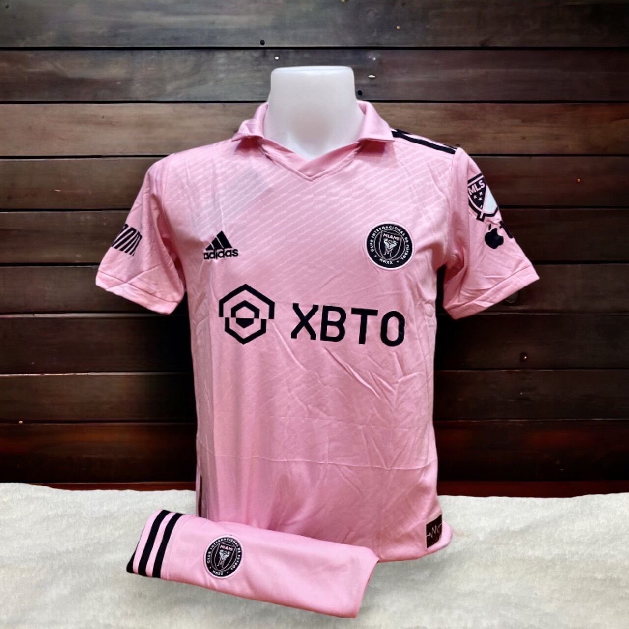 s-4xl）2023-24 Inter Miami CF Home Pink Thailand Soccer Jersey AAA