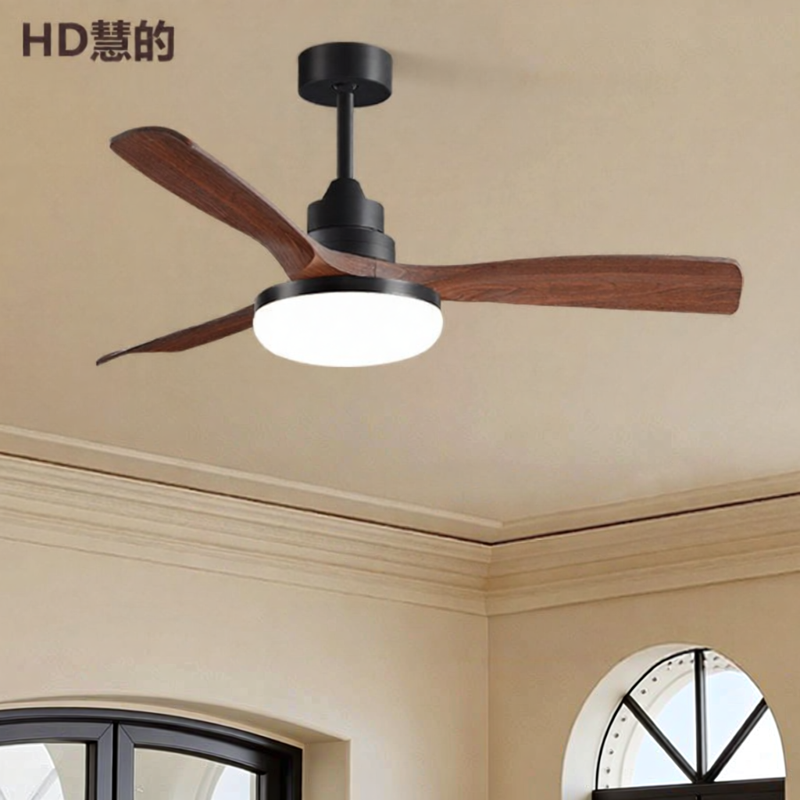 HD | Retro Style Ceiling Fan with Light for Living Room Bedroom and Dining Room ราคา 2,772 บาท*ส่งฟรี