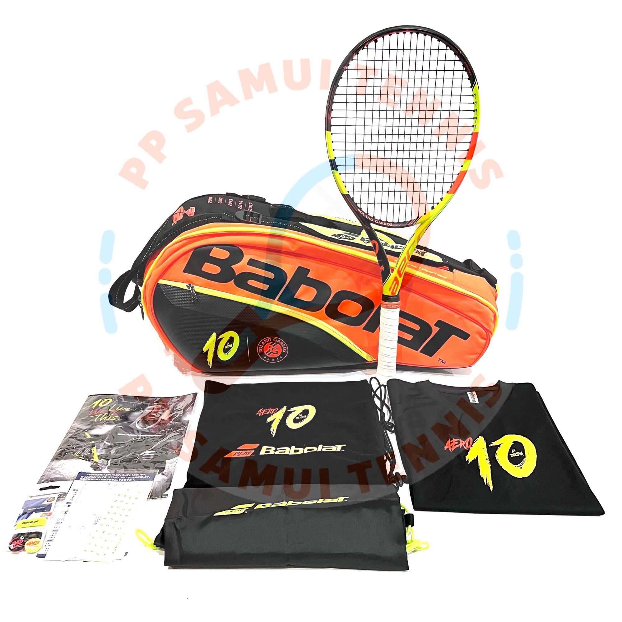 0 Tennis racket tennis bag