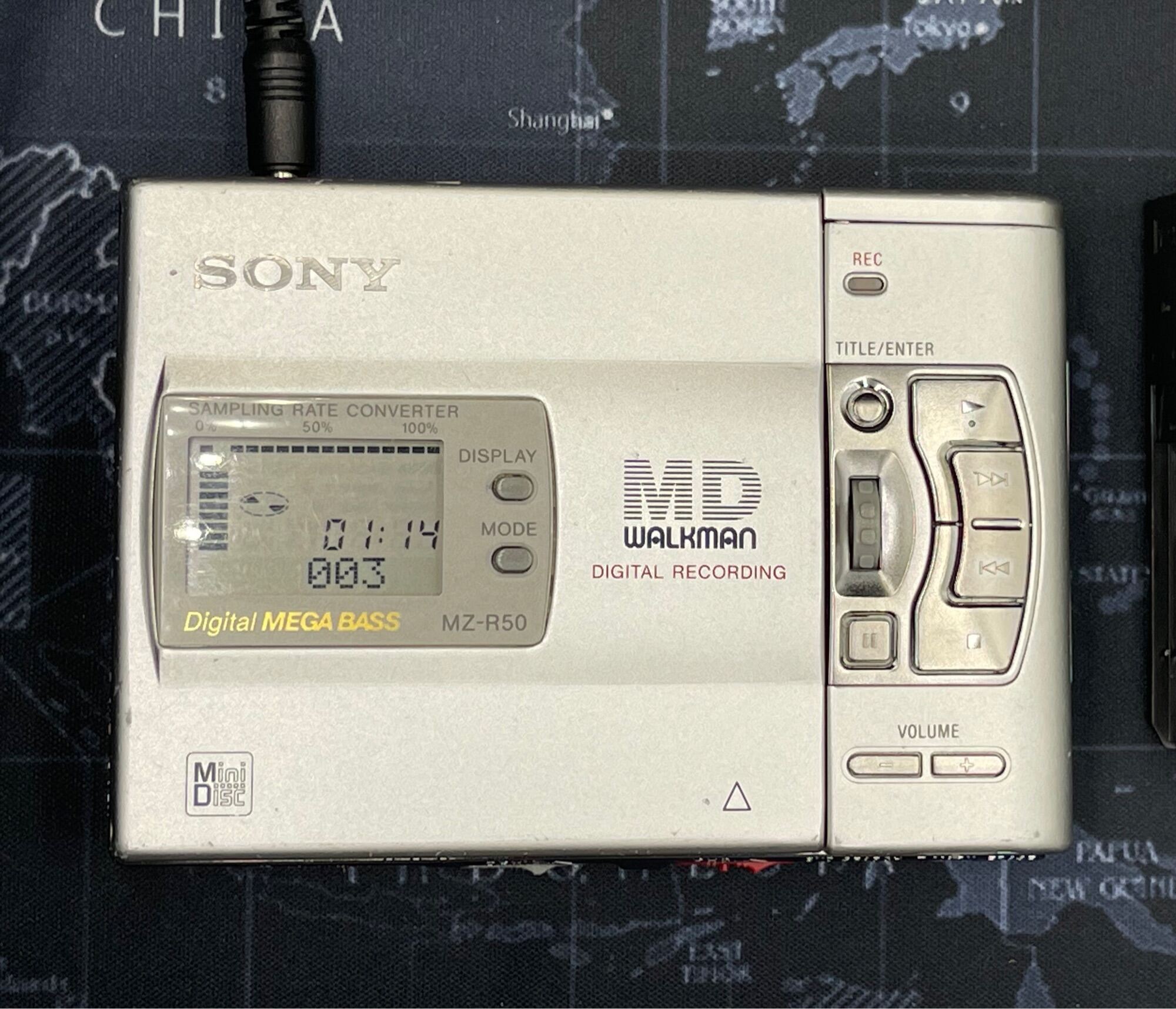 SONY MD PLAYER MZR50 SILVER Lazada.co.th