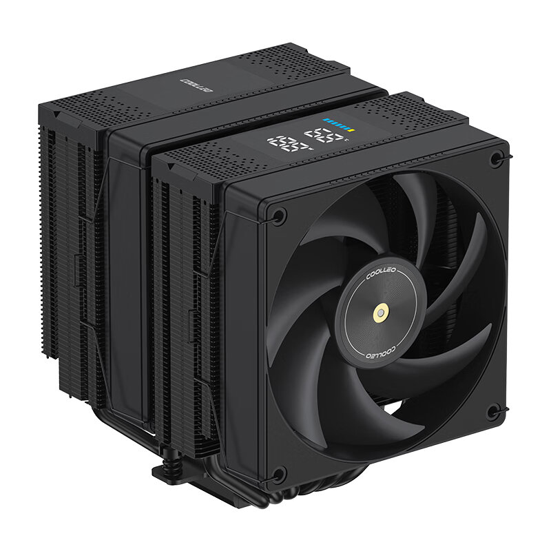 coolleo | Digital Display High Performance Dual Tower Fan CPU Cooler ราคา 2,222 บาท*ส่งฟรี