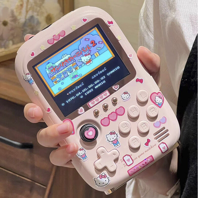 Mini Game Console Kitty Cat Design Toy Creative Gift for Girlfriend Birthday New Year Valentine's Day Couple Boyfriend Present ราคา  1,759 บาท*ส่งฟรี
