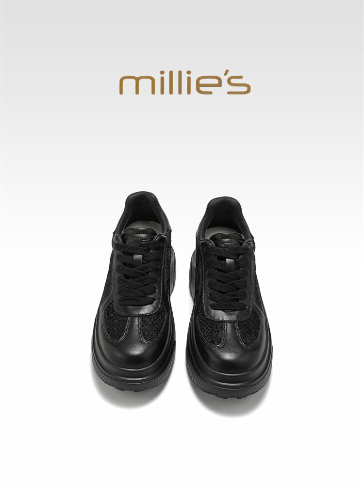 MILLIE'S | Lace-Up Thick Sole Running Shoe ราคา 8,015 บาท*ส่งฟรี