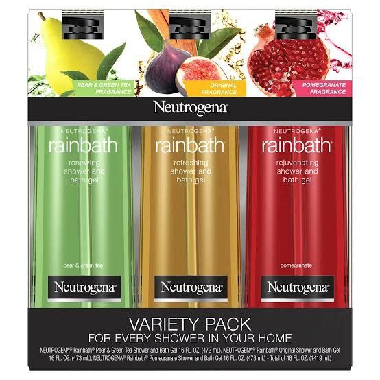 Neutrogena Rainbath Variety Pack 3 Pack Lazada.co.th
