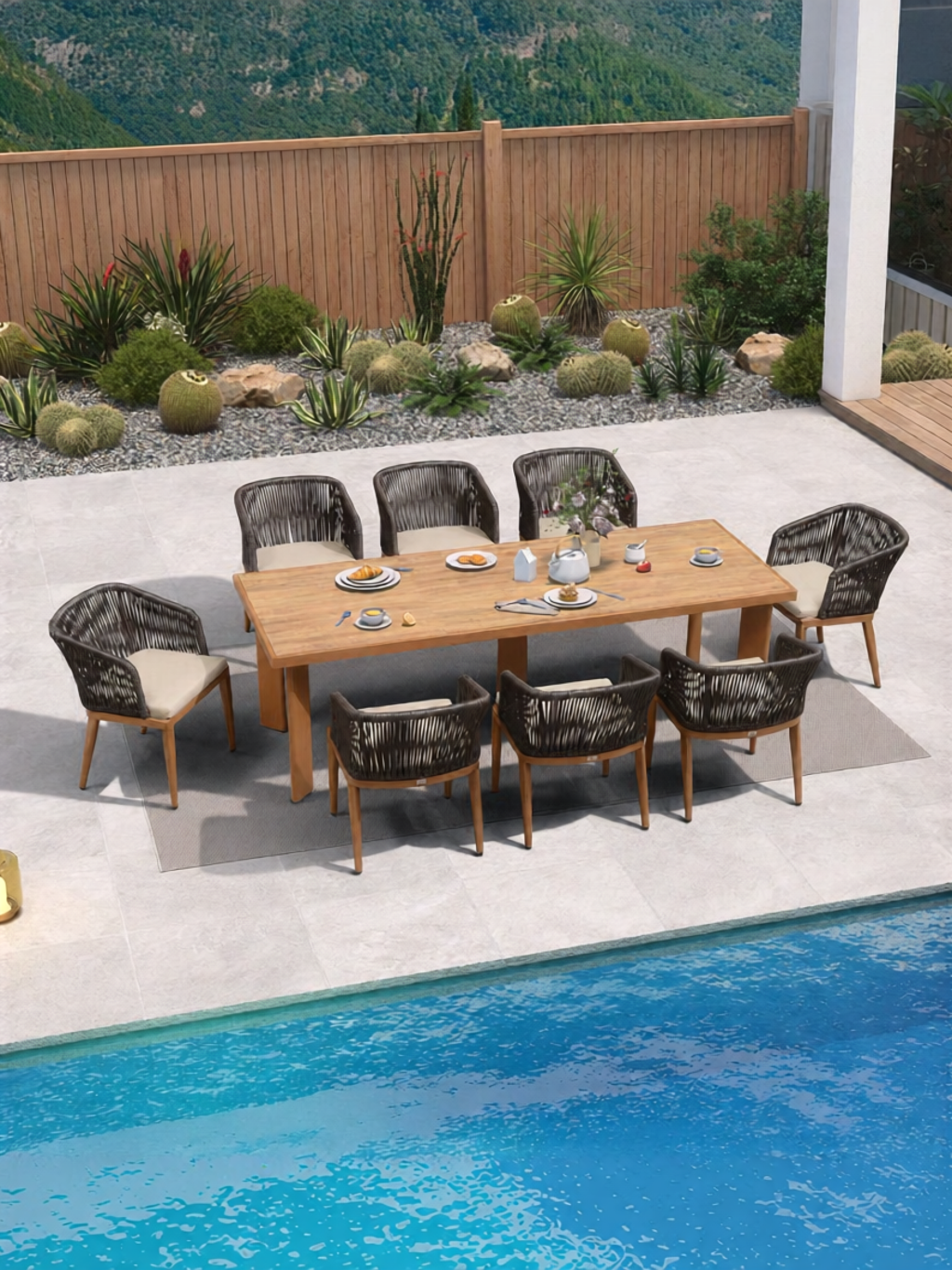 ZIYE | Waterproof Sun-Resistant Outdoor Garden Rattan Chair