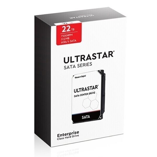 อุปกรณ์คอมพิวเตอร์และชิ้นส่วน WD | Sandol Wuh7Ale6L4 Ultrastar Hdd 22Tb Dc Hc570 รับประกัน 3 ปี Wuh7Ale6L4 ราคา 27,695 บาท*ส่งฟรี
