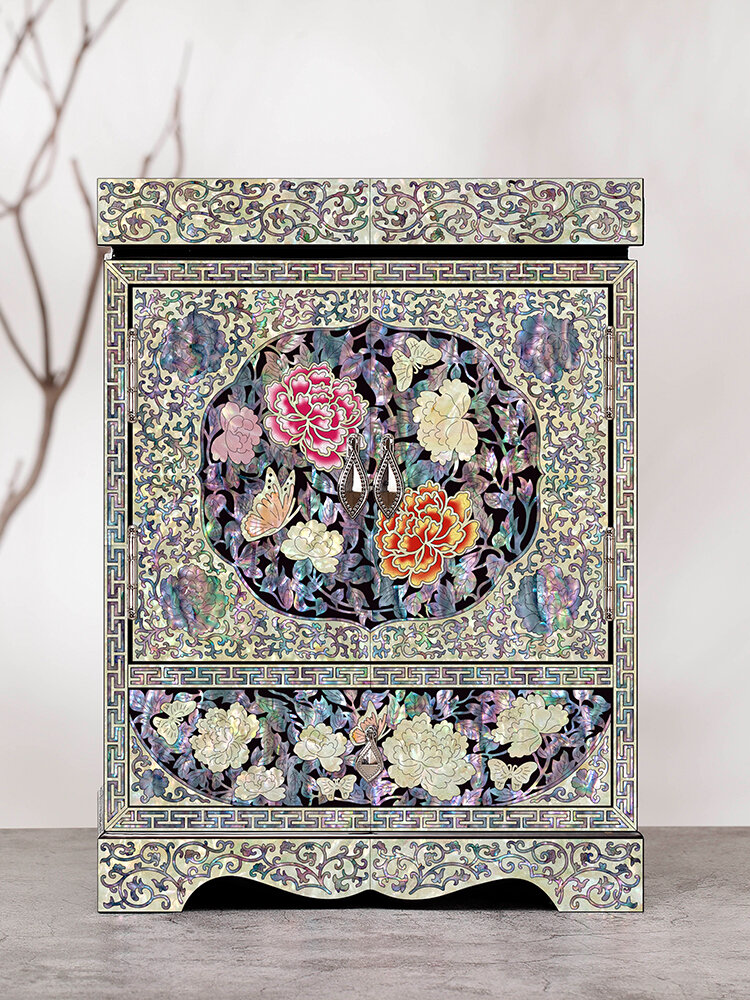 JINBEICHUANSHUO | Vintage Jewelry Box Storage for Accessories ราคา 70,195 บาท*ส่งฟรี