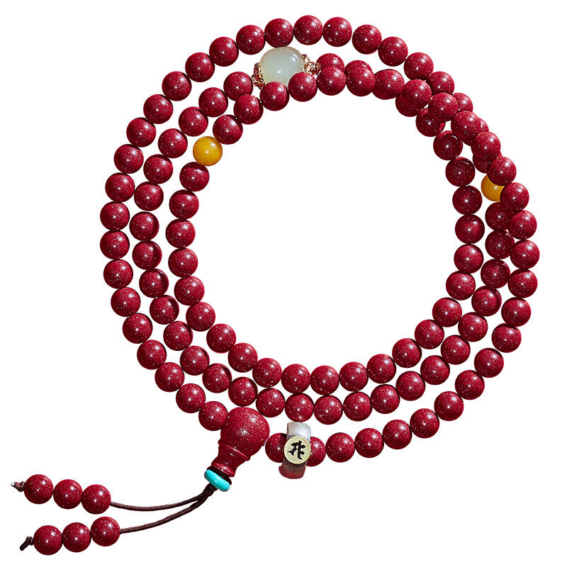 QINGXIANGTAI | Genuine Natural Jade Bracelet 108 Pieces ราคา 2,240 บาท*ส่งฟรี
