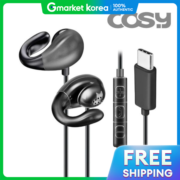 Cosy | Samsung Galaxy Tab S9 Fe Ear Cuff Usb-C Wired Earphones, Ear-Hook Type, High-Sensitivity ราคา 415 บาท*ส่งฟรี
