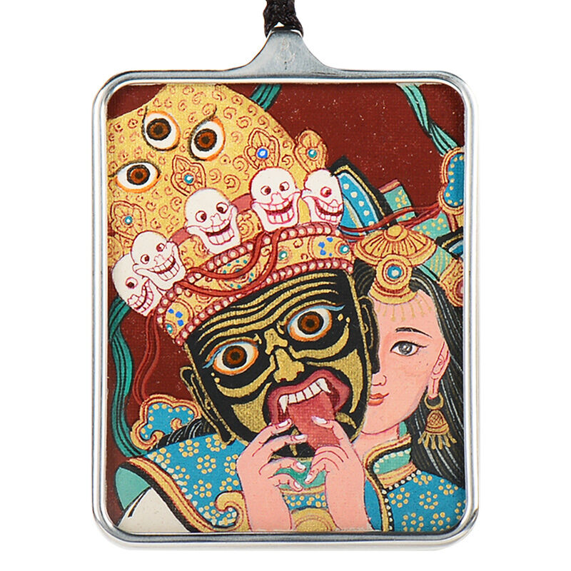 OSITE | Hand-painted Small Thangka Pendant Necklace ราคา 27,403 บาท*ส่งฟรี