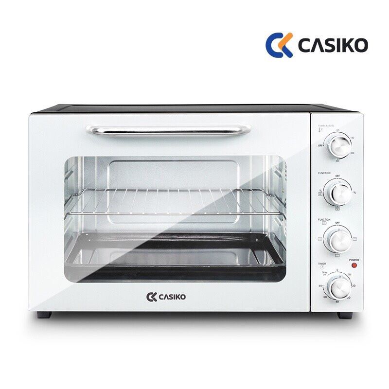 CASIKO เตาอบไฟฟ้า ความจุ 60 ลิตร กระจก 2 ชั้น รุ่น SW 9900