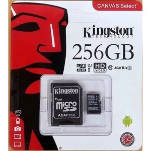 ภาพหน้าปกสินค้าการ์ดหน่วยความจำKingston SD 256GB Class 10 ซึ่งคุณอาจชอบสินค้านี้