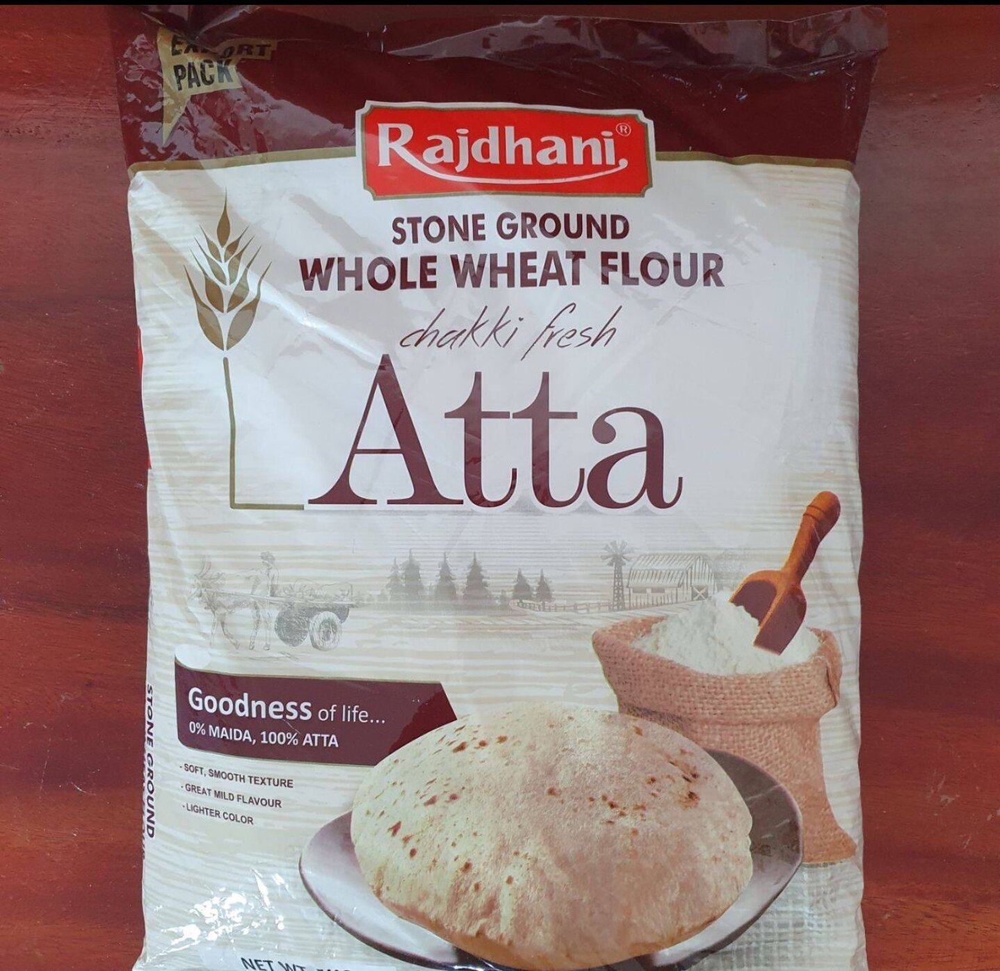 Rajdhani Atta (แป้งสาลี) 2Kg | Lazada.co.th