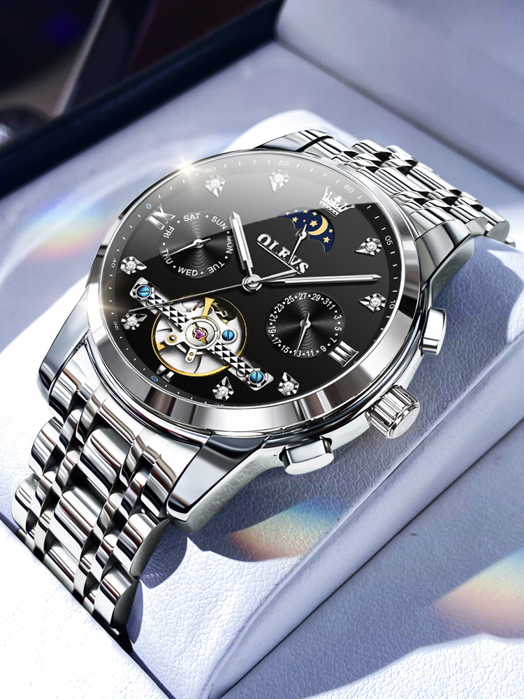 [OLEVS | Waterproof Men's Watch,OLEVS | Waterproof Men's Watch,] ราคา 2,812 บาท*ส่งฟรี