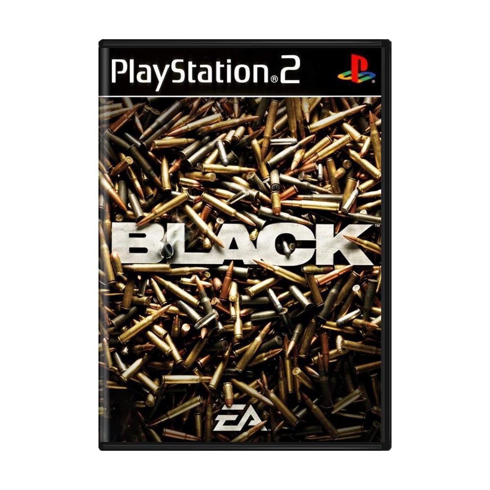 แผ่นเกมส์ BLACK PS2
