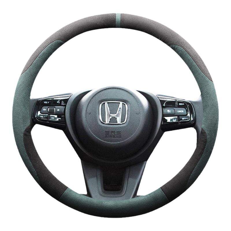 JIBEIDUN | Anti-Slip Faux Fur Steering Wheel Cover for 2023 Honda HR-V ราคา 358 บาท*ส่งฟรี