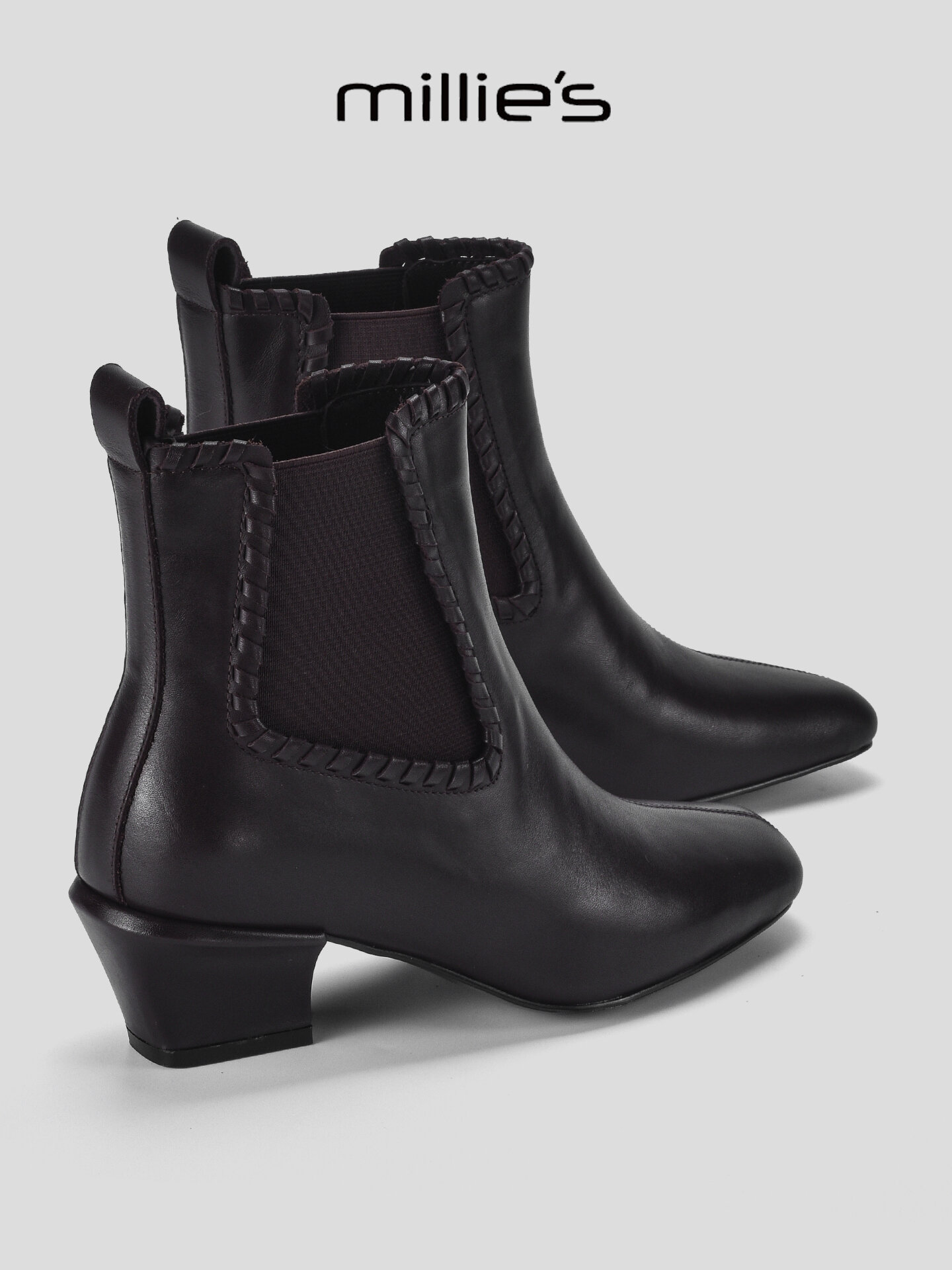 [Warm Wool Lined Stylish Short Boots for Women with Thick Heel,Warm Wool Lined Stylish Short Boots for Women with Thick Heel,] ราคา 7,970 บาท*ส่งฟรี