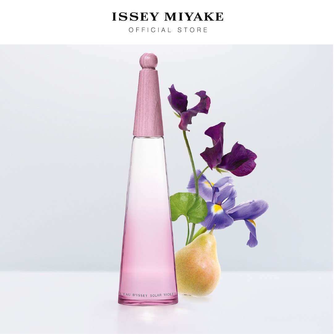 NEW! Issey Miyake L'Eau D'Issey SOLAR VIOLET EDT Intense (50ml , 100ml) น้ำหอมวีแกนสำหรับผู้หญิง แนวกลิ่น Fruity Floral หรูหรานุ่มละมุน ราคา 4,000 บาท*ส่งฟรี
