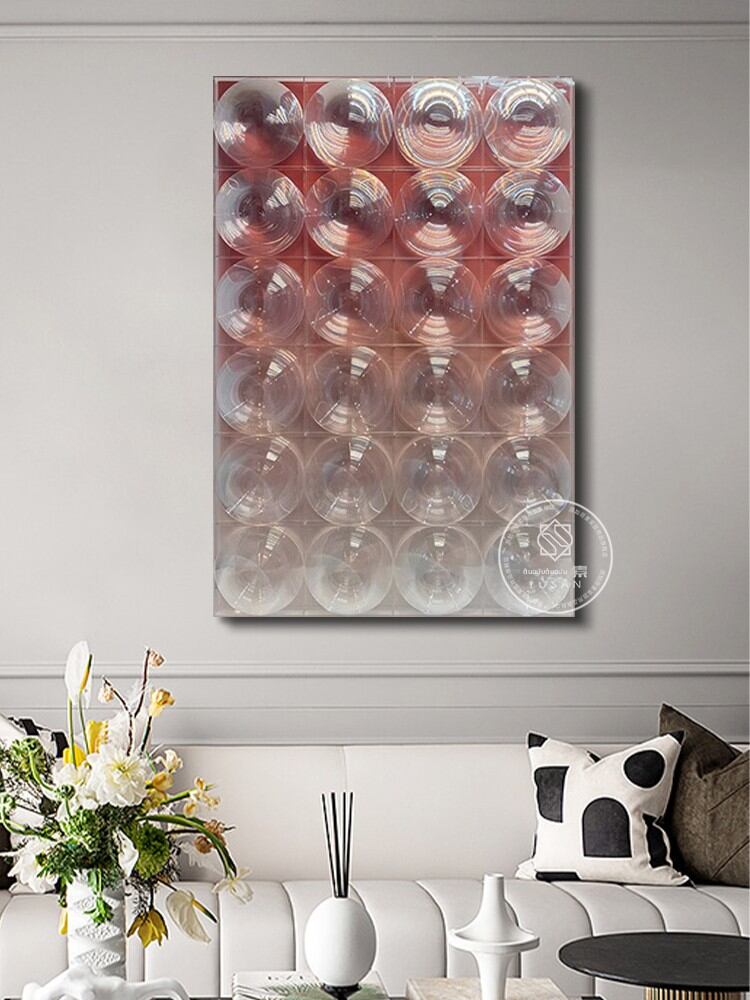 YUSAN | Gradient Acrylic 3D Wall Art ราคา 10,080 บาท*ส่งฟรี