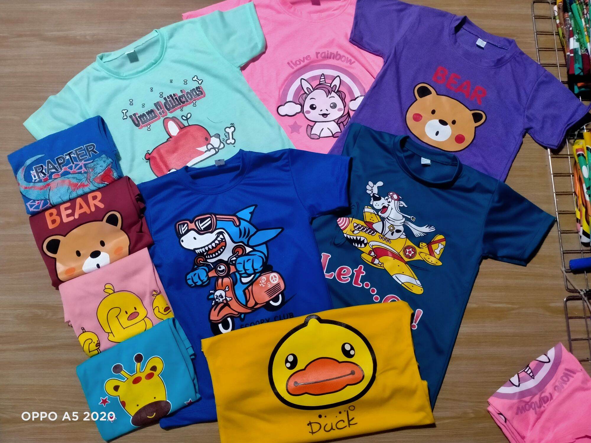 เสื้อยืดเด็ก (3-12ปี) ราคาถูกจากโรงงาน เสื้อผ้าเด็ก เสื้อผ้าเด็กผช ชุดเด็กผู้หญิง ชุดเด็ก  ชุดนอนเด็ก