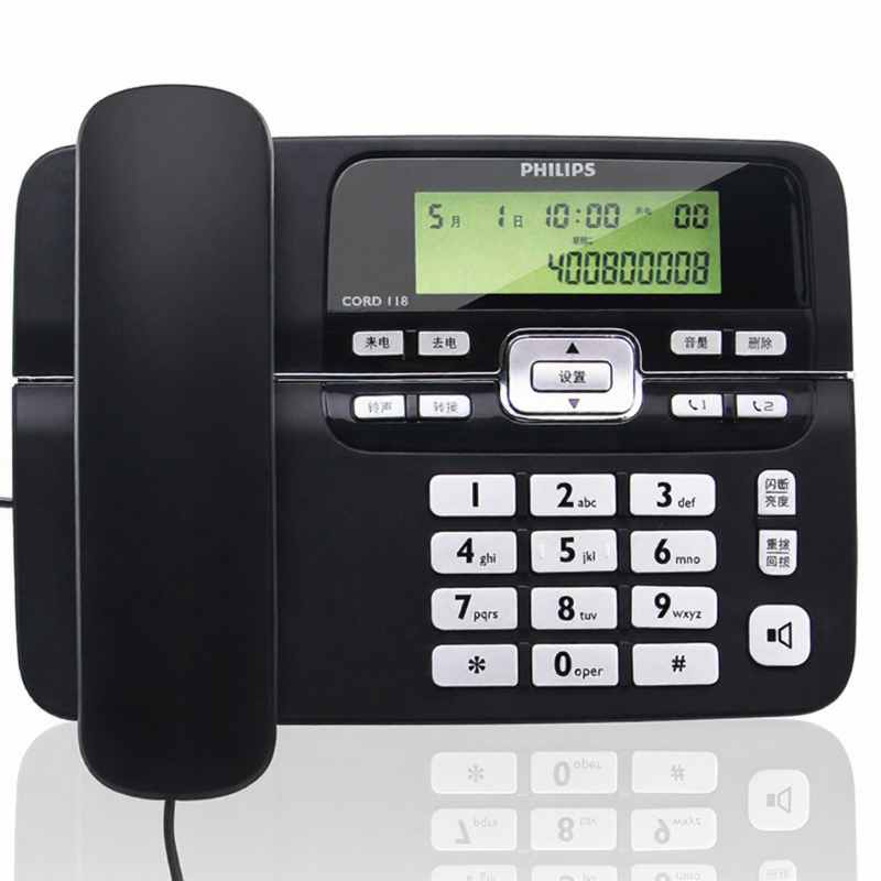 Philips | Home Office Fixed Telephone ราคา 584 บาท*ส่งฟรี
