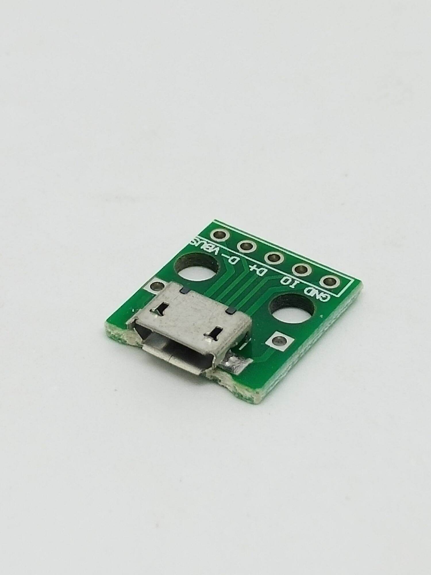 Micro B USB Breakout Board บอร์ดสำหรับแยกสาย Micro USB เป็นขั้วต่างๆ ...