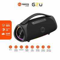 TAZATA BOOMBLAST MAX ลำโพงปาร์ตี้พกพา กำลังขับ 160W RMS พลังเสียงกระหึ่ม มาพร้อมไฟ RGB เปลี่ยนสีได้ กันน้ำ IPX7