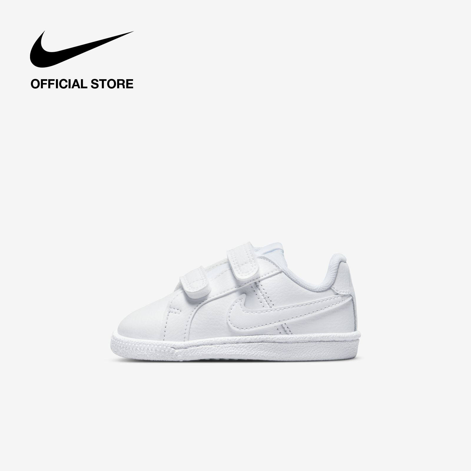 Nike Toddler Court Royale (Tdv) Shoes - White ไนกี้ รองเท้าเด็กเล็ก Court Royale (Tdv) - สีขาว ราคา 1,300 บาท*ส่งฟรี