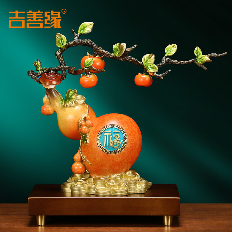 [Ji Shanyuan | Prosperity and Blessing Copper Figurine,Ji Shanyuan | Prosperity and Blessing Copper Figurine,] ราคา 4,559 บาท*ส่งฟรี