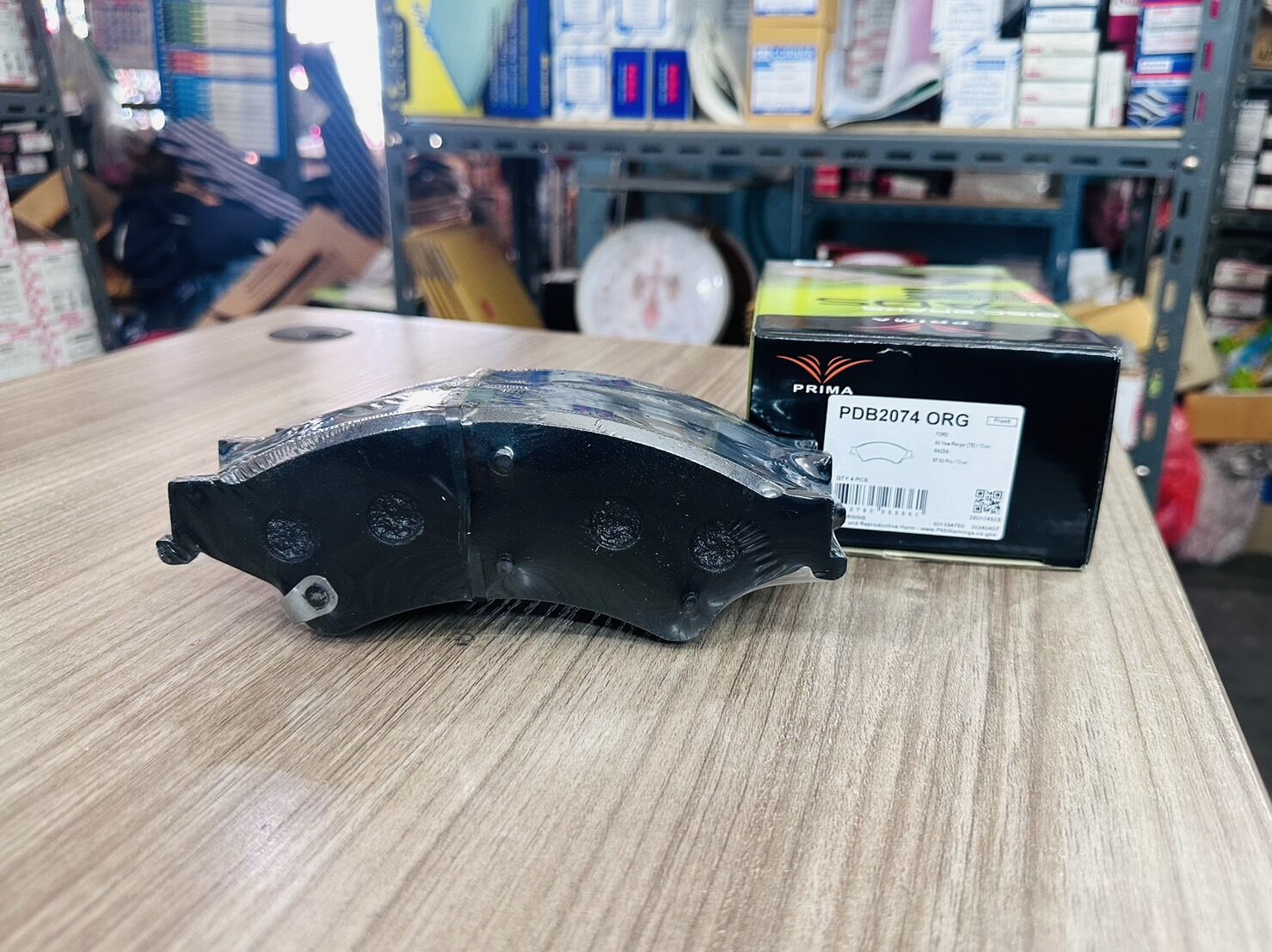 Bendix Prima ผ้าดิสเบรคหน้า PDB2074 MAZDA BT50 Pro 2WD/4WD 11-20, FORD เรนเจอร์ T6 2WD/4WD 11-18, เรนเจอร์ T6 ไวลด์แทร็ก 2WD/4WD 19-on ราคา 581 บาท*ส่งฟรี