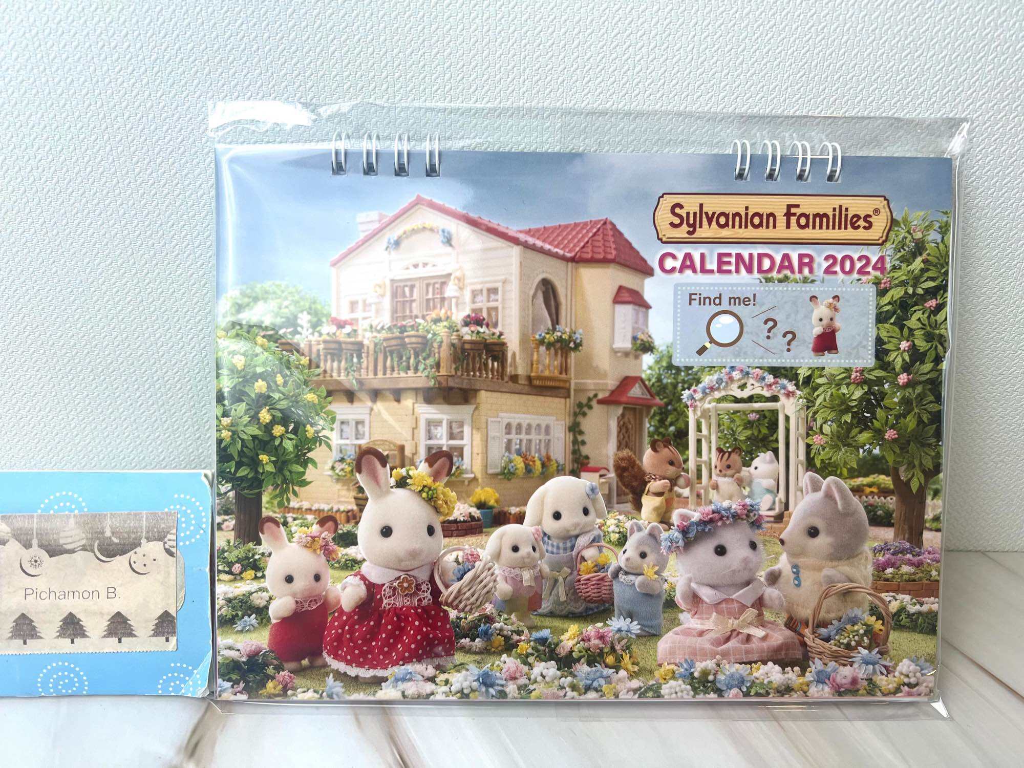 Sylvanian Families Calendar 2024 ซิลวาเนียน ปฏิทิน ตั้งโต๊ะ 2024