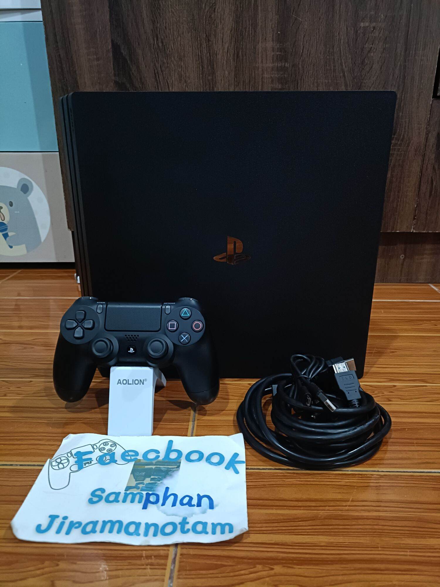 Ps4 Pro 7106B Dark Skin Fw 9.0 Supports 4K Images, 1Tb Capacity, Download Games on Demand (No Box) Second Hand ราคา 9,690 บาท*ส่งฟรี