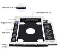 ภาพขนาดย่อของภาพหน้าปกสินค้าCHIPAL 2nd HDD Caddy 9.5mm SATA 3.0 2.5'' HD Hard Disk Drive Enclosure SSD Case Box For Laptop CD-ROM DVD-ROM Optical Bay จากร้าน winn store บน Lazada ภาพที่ 2