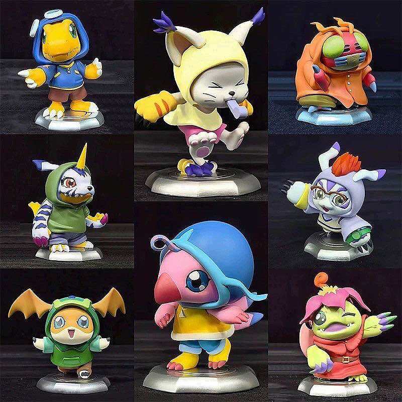 BN FIGURE Q デジモン　3個セット Digimon - BN FIGURE Q DIGIMON ADVENTURE SERIES 3