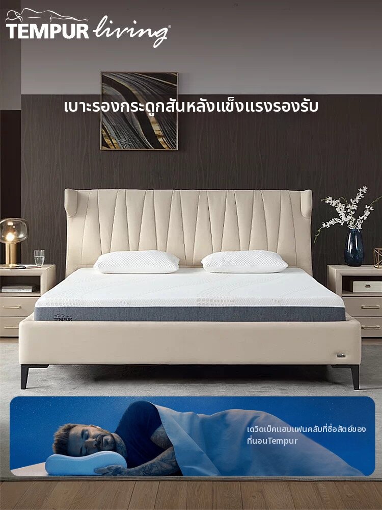 TEMPUR | Hypoallergenic Dust Mite Resistant Memory Foam Mattress Spine Support ราคา 57,783 บาท*ส่งฟรี