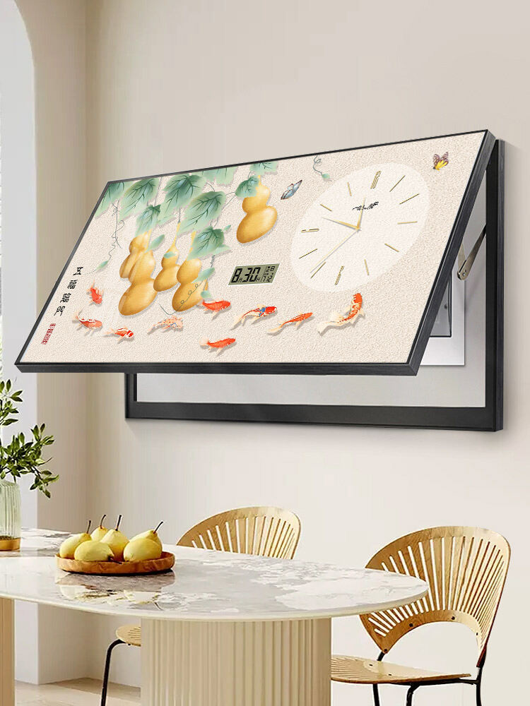 [XIANGTUYIN | New Chinese Style Large Size Nine Fish Decorative Painting,XIANGTUYIN | New Chinese Style Large Size Nine Fish Decorative Painting,] ราคา 919 บาท*ส่งฟรี