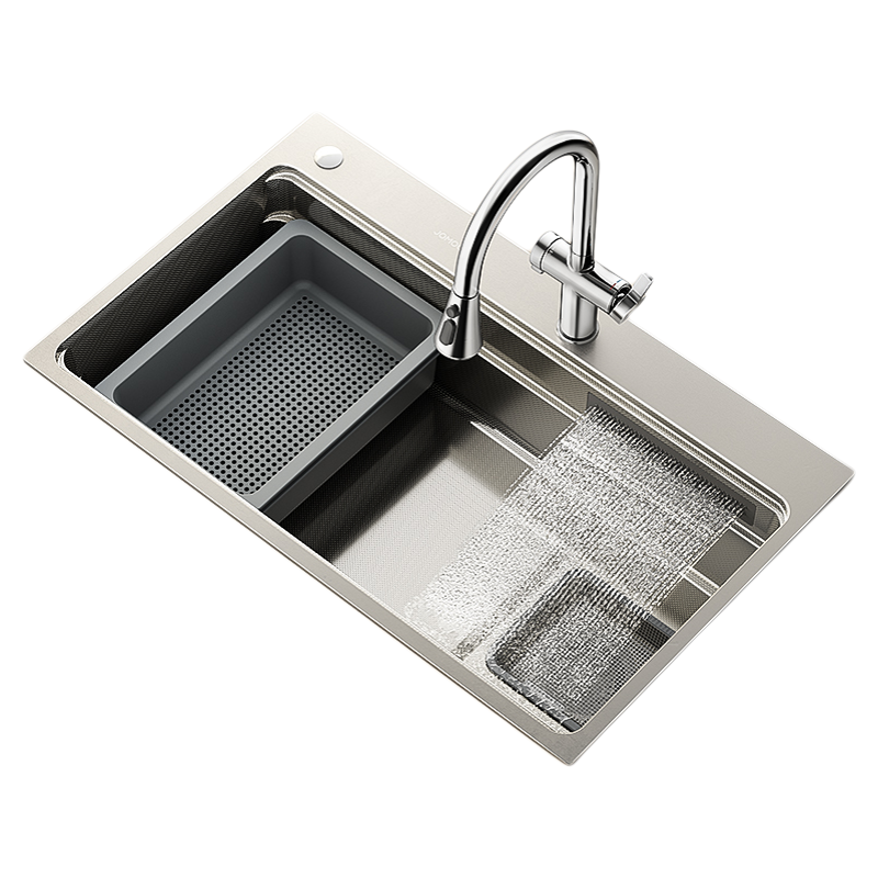 JOMOO | Antibacterial Water Basin Set with Nano-Textured and Dual Track 3mm Thick ราคา 6,138 บาท*ส่งฟรี