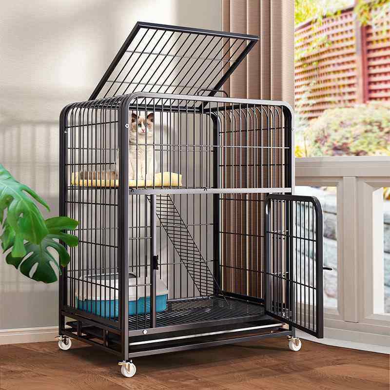 ZHENTAIYUAN | Indoor Multifunctional Large Cat Cage and Litter Box ราคา 925 บาท*ส่งฟรี