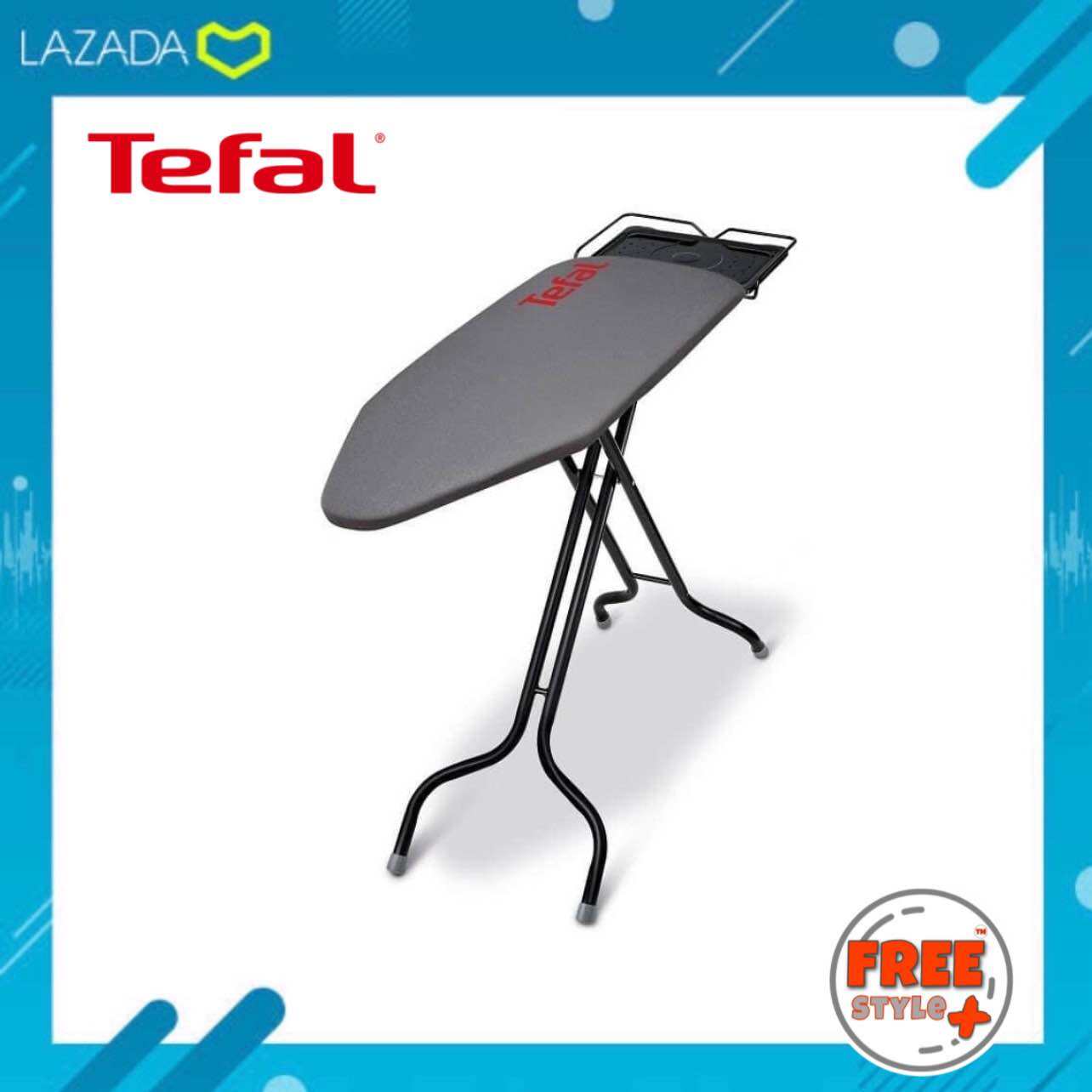 [ของแท้🔥] โต๊ะรองรีดผ้า ขนาดใหญ่ Tefal รุ่น TI3010E0 ขนาด 45*154 ซม ปรับความสูงถึง 94.5 ซม ราคา 1,695 บาท*ส่งฟรี