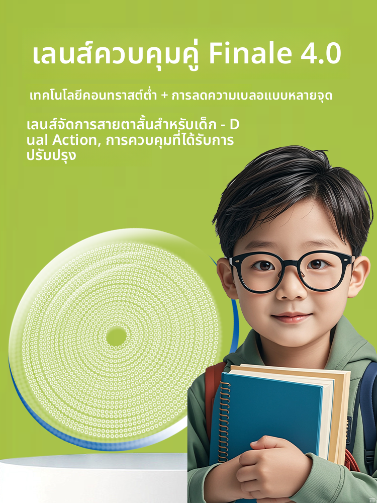 LANHUI | Myopia Control Lens for Kids Multi-point Peripheral Defocus ราคา 3,829 บาท*ส่งฟรี