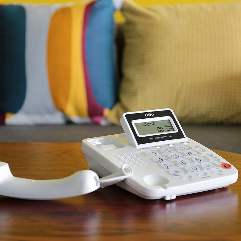 Home and Office Corded Telephone Large Folding Display Caller ID Function ราคา 1,169 บาท*ส่งฟรี