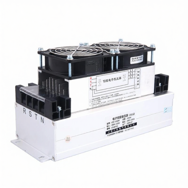 CHUANSHIDIANQI | Electronic Three-phase Intelligent Servo Transformer ราคา 11,065 บาท*ส่งฟรี