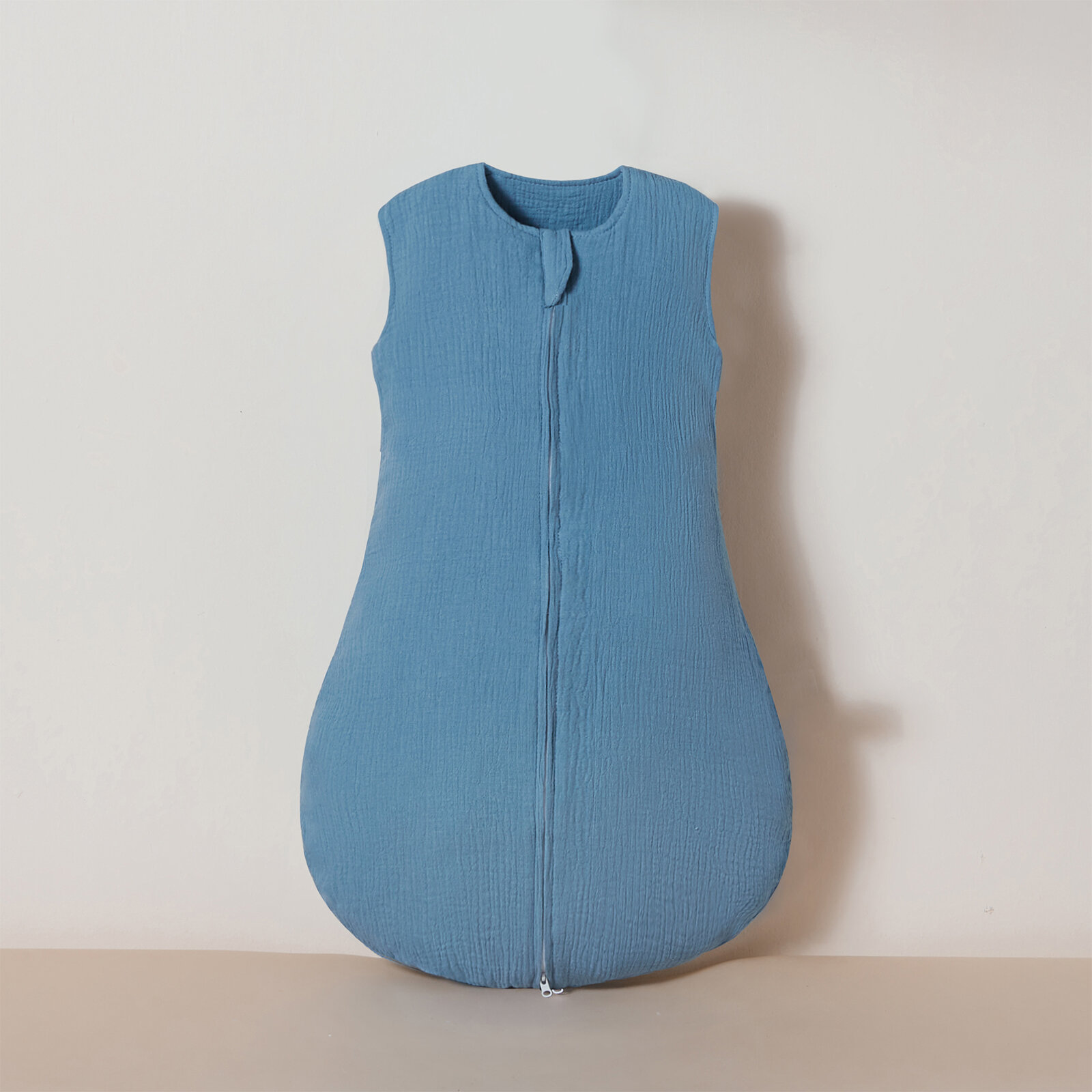 ถุงนอนเด็กทารกแรกเกิด Swaddle แขนกุด Sleep Sack ฤดูร้อนบาง Premium Muslin Cotton นุ่ม 2 วิธีซิปง่ายเปลี่ยนผ้าอ้อม