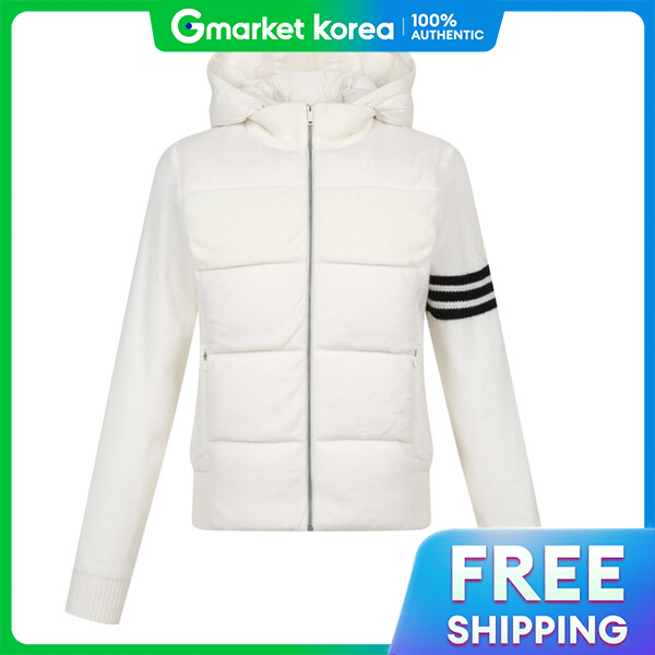 Ping | Ping Women's Hooded Goose down Knit Cardigan 121D4Sd351 Iv Golf Padded ราคา 11,333 บาท*ส่งฟรี