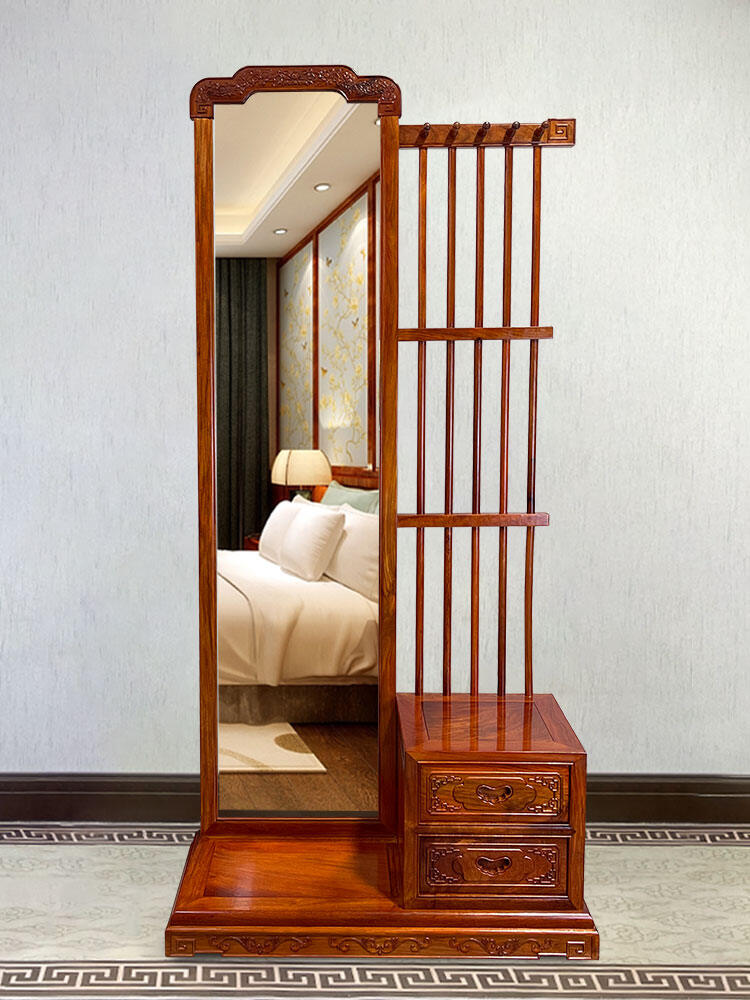 Lush age | Chinese Redwood Burmese Rosewood Full-Length Mirror ราคา 38,832 บาท*ส่งฟรี