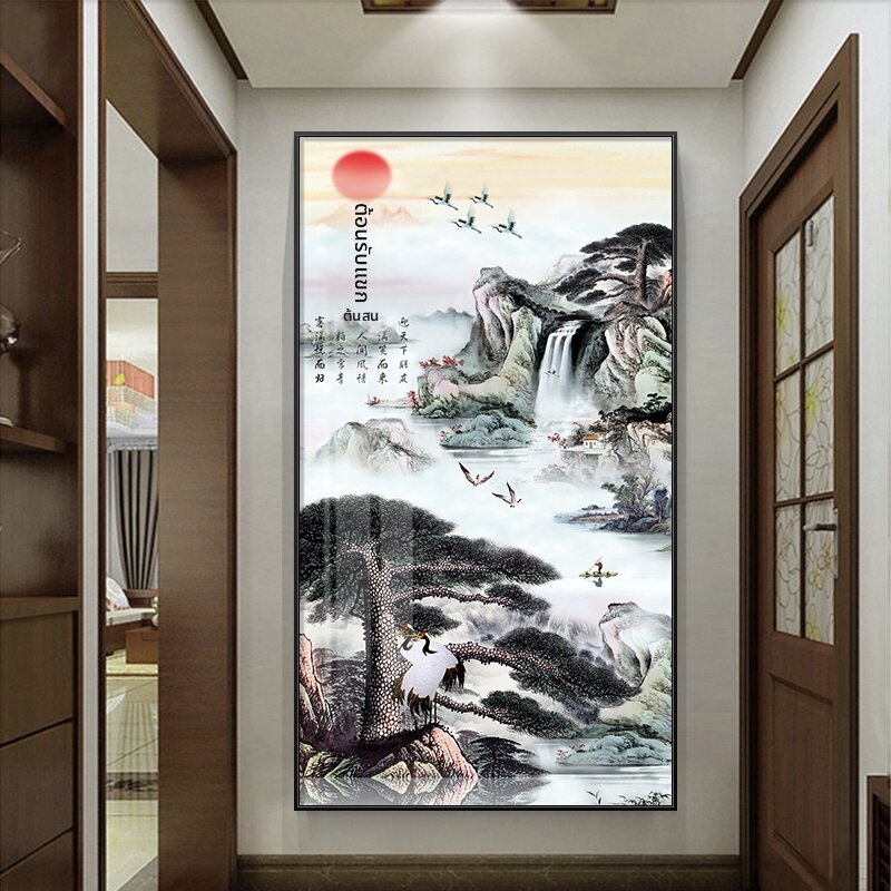 [XIANGTUYIN | New Chinese Style Landscape Wall Art,XIANGTUYIN | New Chinese Style Landscape Wall Art,] ราคา 3,497 บาท*ส่งฟรี